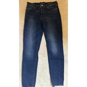 Lucky Brand 29 or size 8  Ava Skinny Jeans Dark Wash Denim Womens